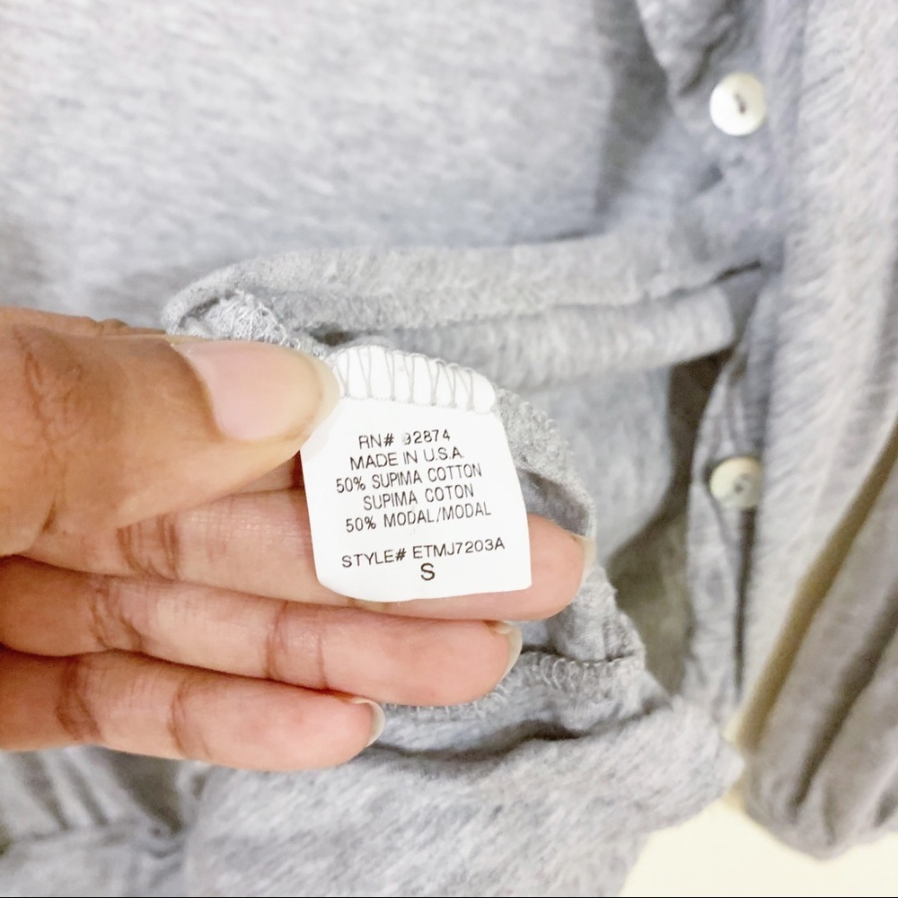 Ella Moss - Grey Light Weight Cardigan - Small - Picture 5 of 5